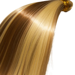 Coada Jumbo Drept Mix Blond Auriu