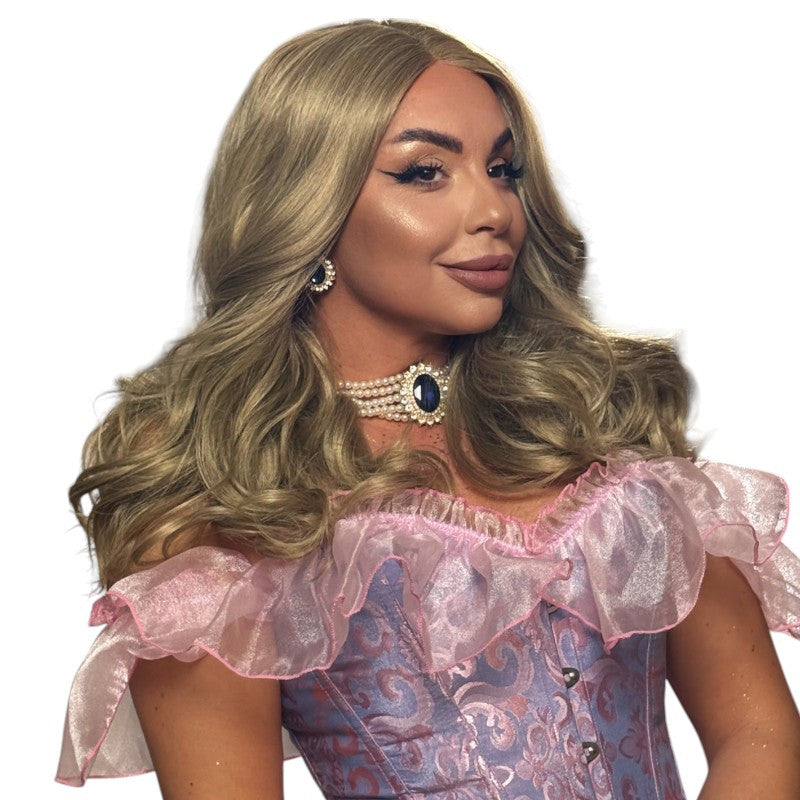 Peruca ANTONIA Blond Cenusiu