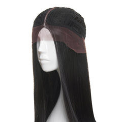 Peruca Raluca Lung Saten Inchis