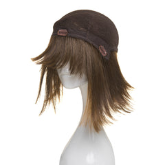 Peruca Naturala BRIANA Saten Deschis Cenusiu