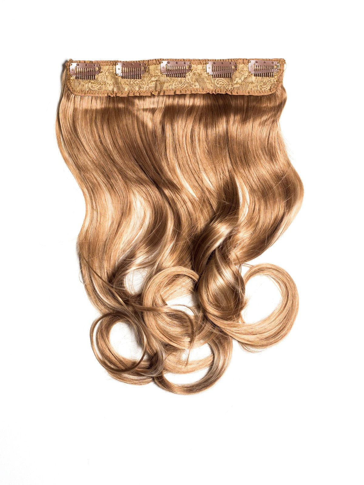 Mix Blond Tresa Clip-On Ondulat