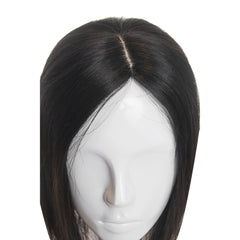 Peruca Partiala Par Virgin Natural 35cm Negru Intens