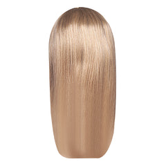 Peruca Naturala Alina Blond Deschis Cenusiu