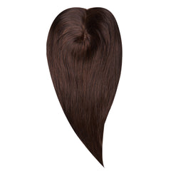 Peruca Partiala Naturala Monofilament 50cm Ciocolatiu
