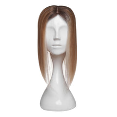 Peruca Partiala Par Virgin Natural 35cm Ombre Saten cu Suvite