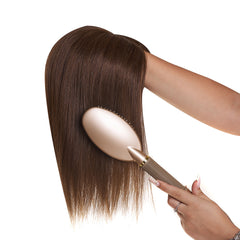 Peruca Partiala Par Virgin Natural 35cm Ciocolatiu