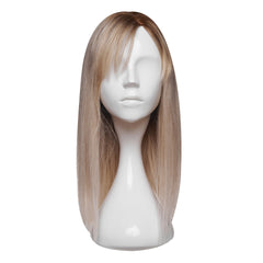 Peruca Naturala HANNAH Ombre Ciocolatiu/Blond Cenusiu
