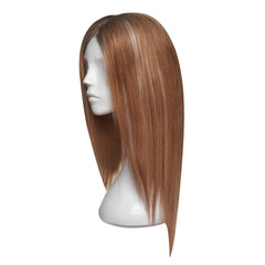 Peruca Naturala IRIS Ombre Blond Inchis/Blond Cenusiu