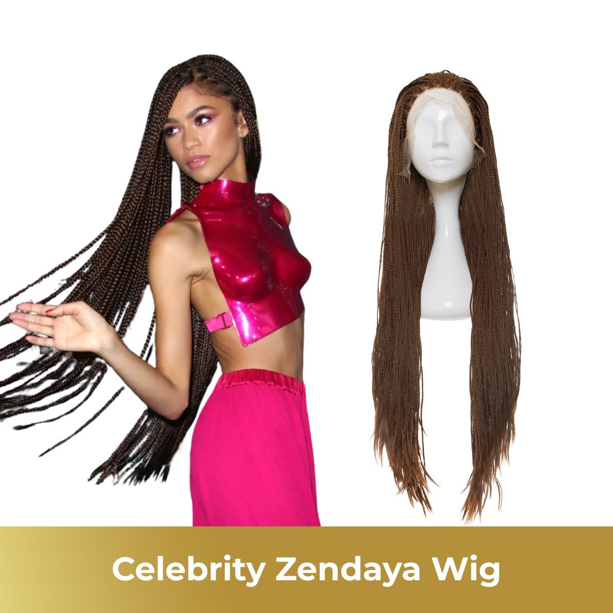 Celebrity Peruca Nyah Saten Aramiu