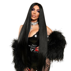 Celebrity Peruca Agnes Negru Natural