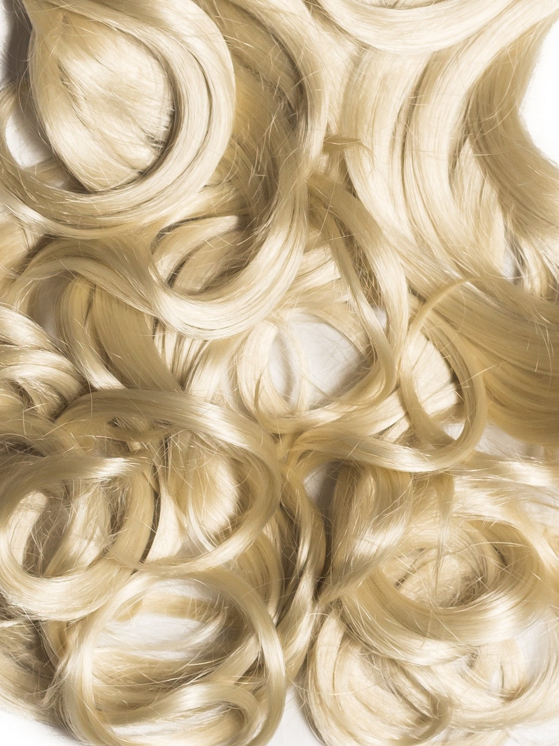 Blond Deschis Coada Par Ondulat