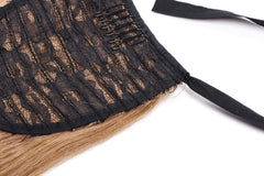 Coada Deluxe Blond Inchis Cenusiu