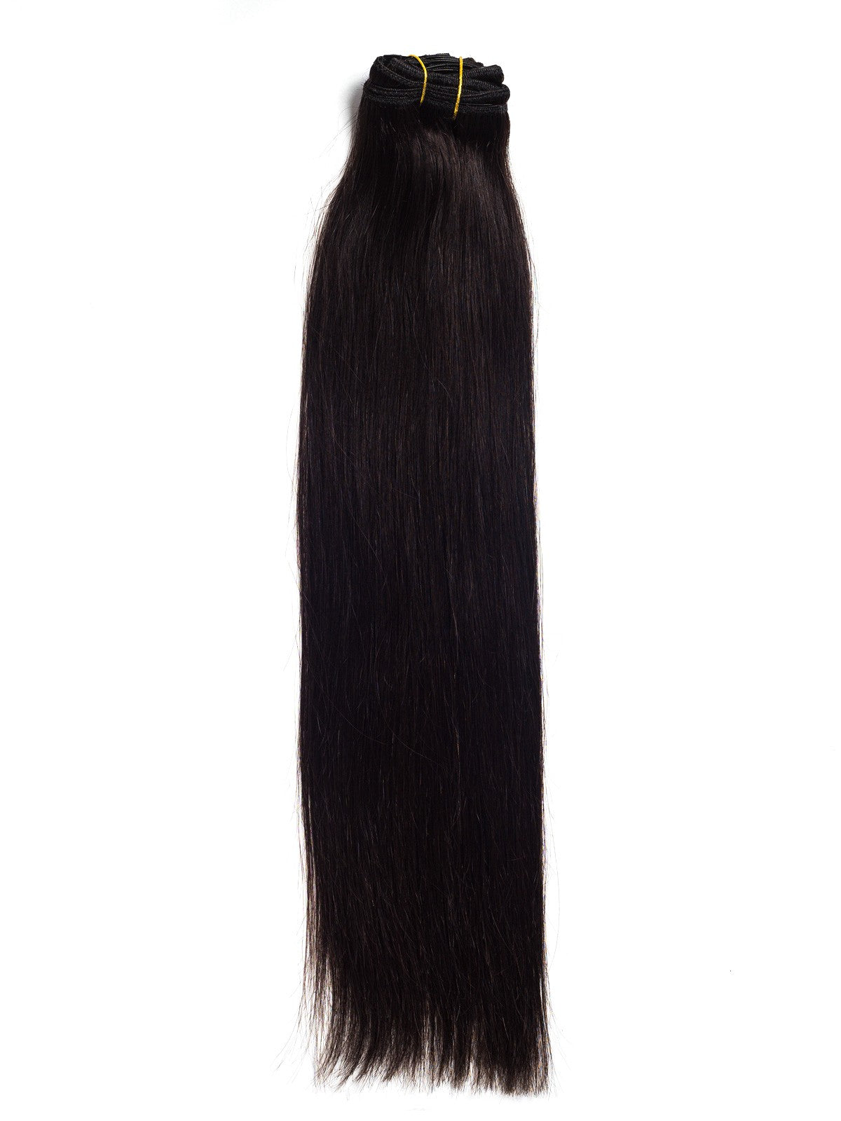 Negru Natural Clip-On Premium