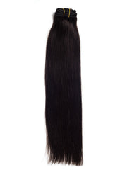 Negru Natural Clip-On Premium