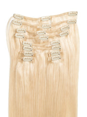 Extensii Clip-On Premium Blond Platinat