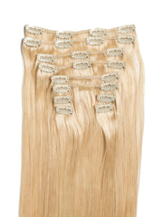 Blond Deschis Cenusiu Clip-On Premium