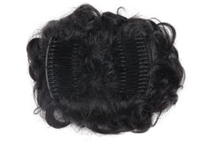 Negru Intens Coc Bucle