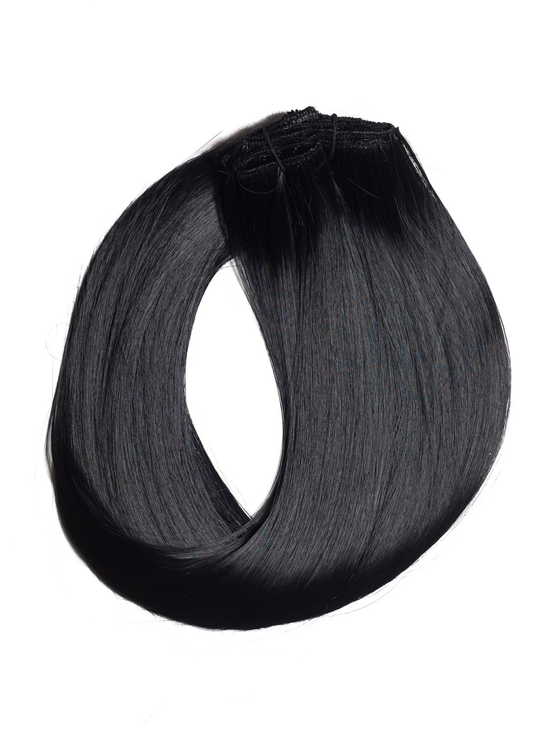 Negru Intens Extensii Clip-On