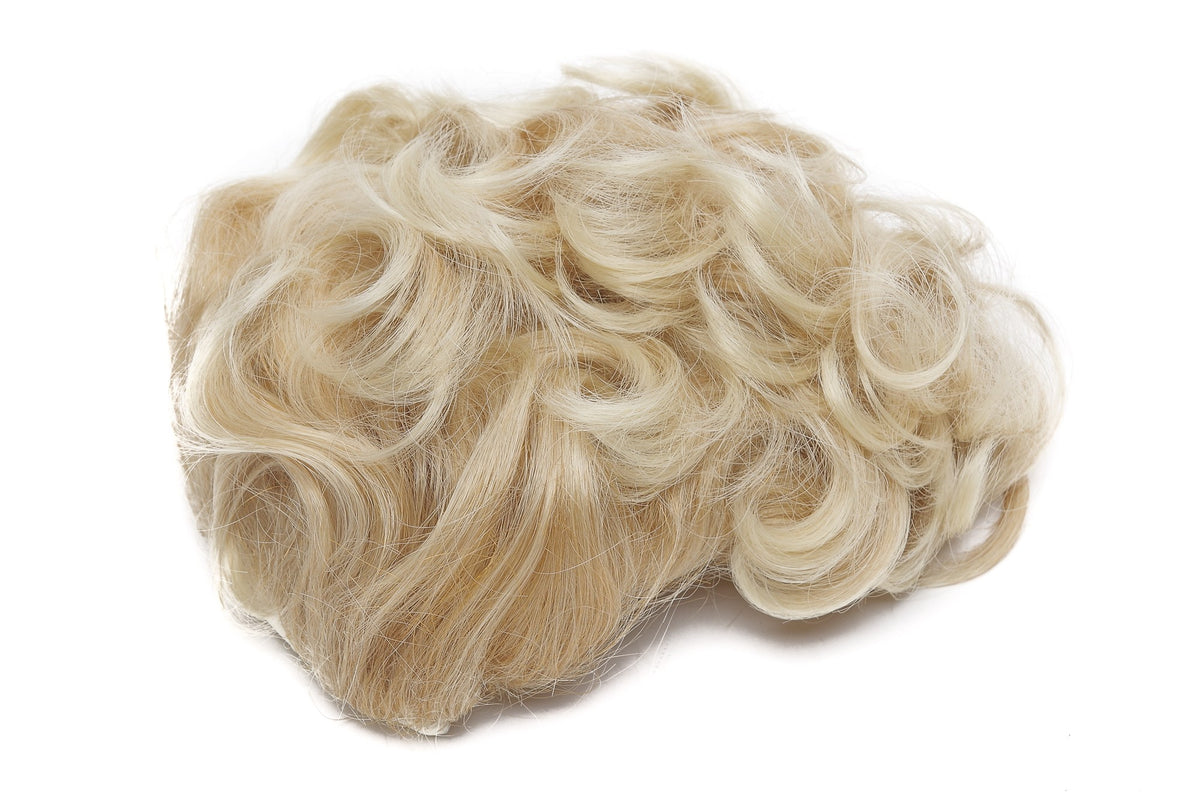 Blond Auriu Coc Bucle