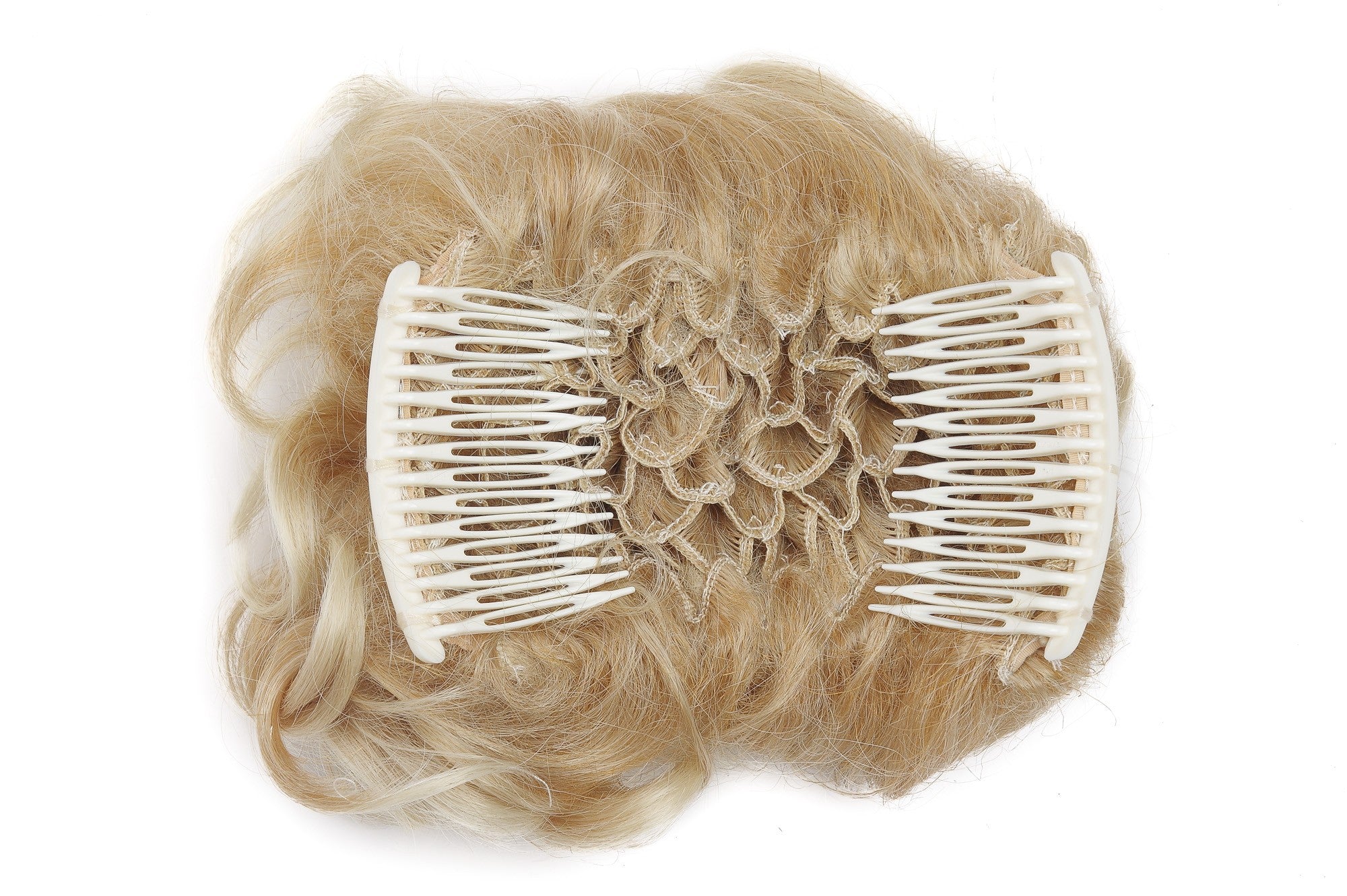 Blond Auriu Coc Bucle