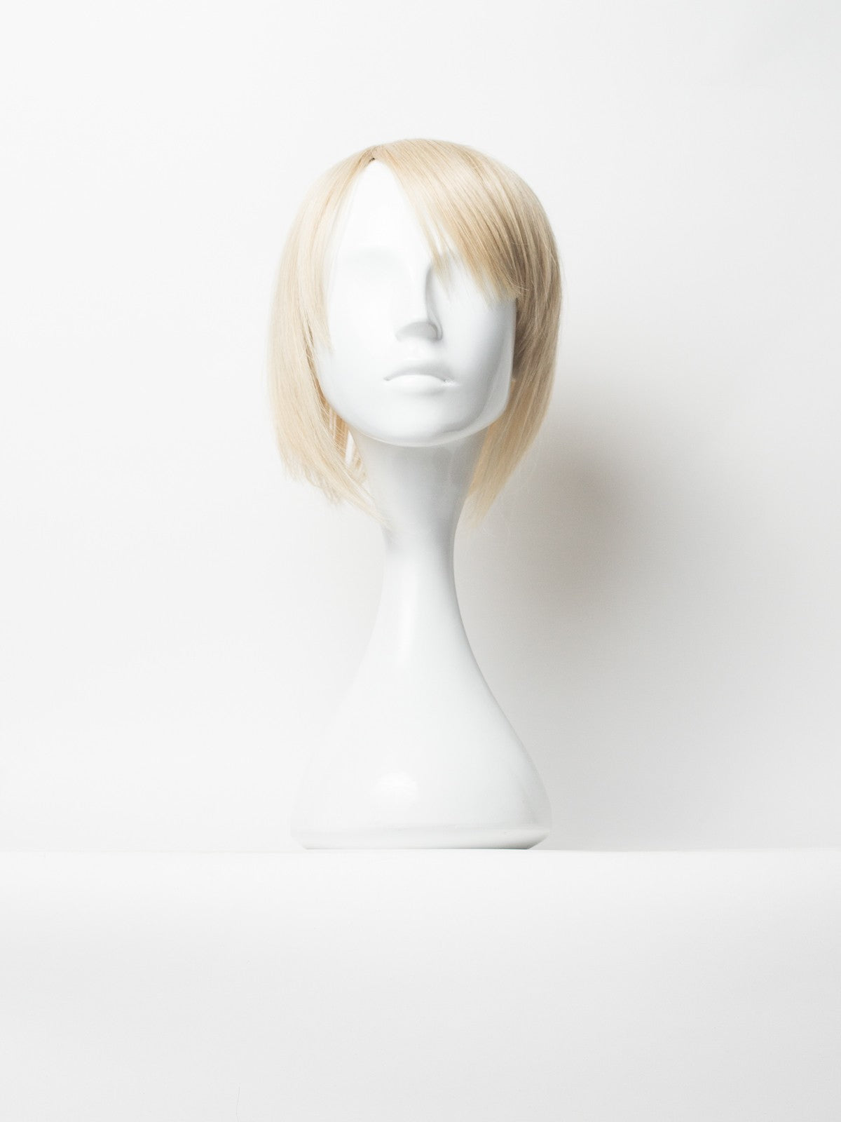 Blond Cenusiu Peruca Partiala Clip-On