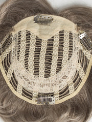 Grizonat Deschis Peruca Partiala Clip-On