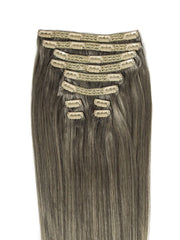 Extensii Grey Clip-On Deluxe