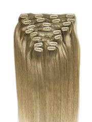 Extensii Blond Argintiu Clip-On PREMIUM