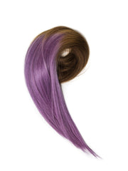 Extensii Ombre Saten Natural/Purple Clip-On Premium
