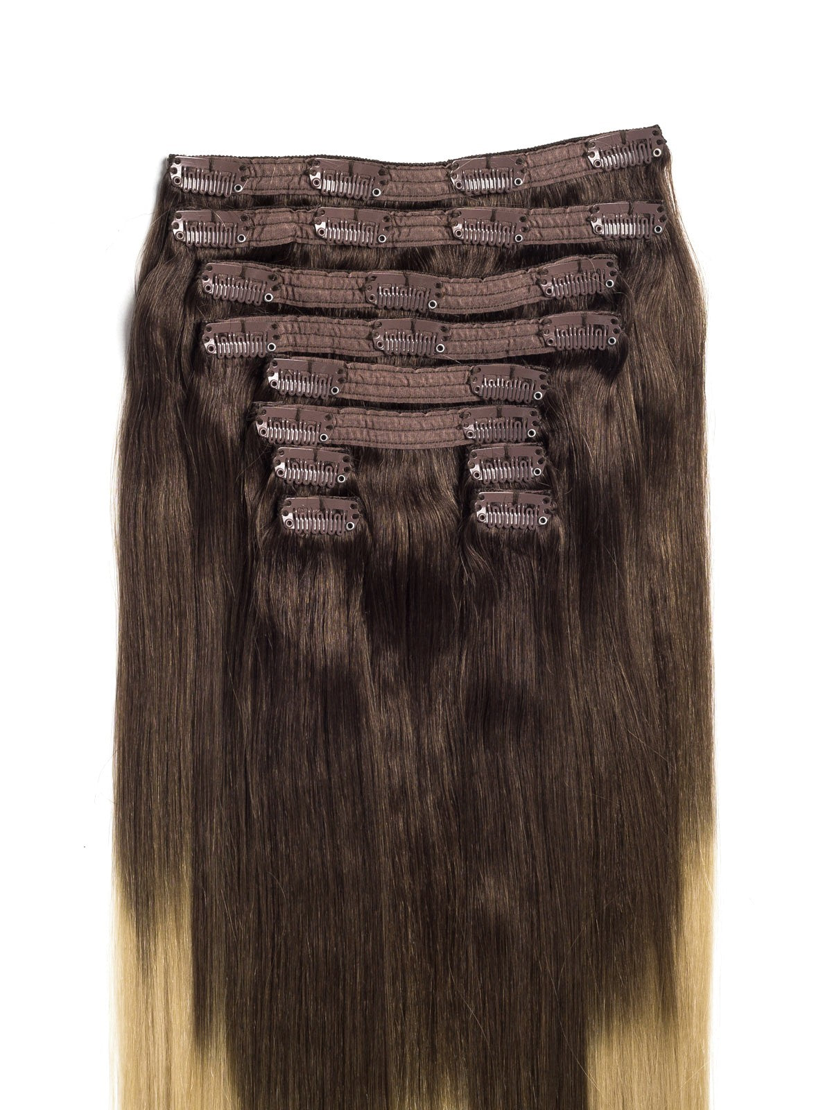 Ombre Saten Natural/Blond Clip-On VIP