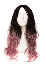 Peruca SERENA Negru-Lila