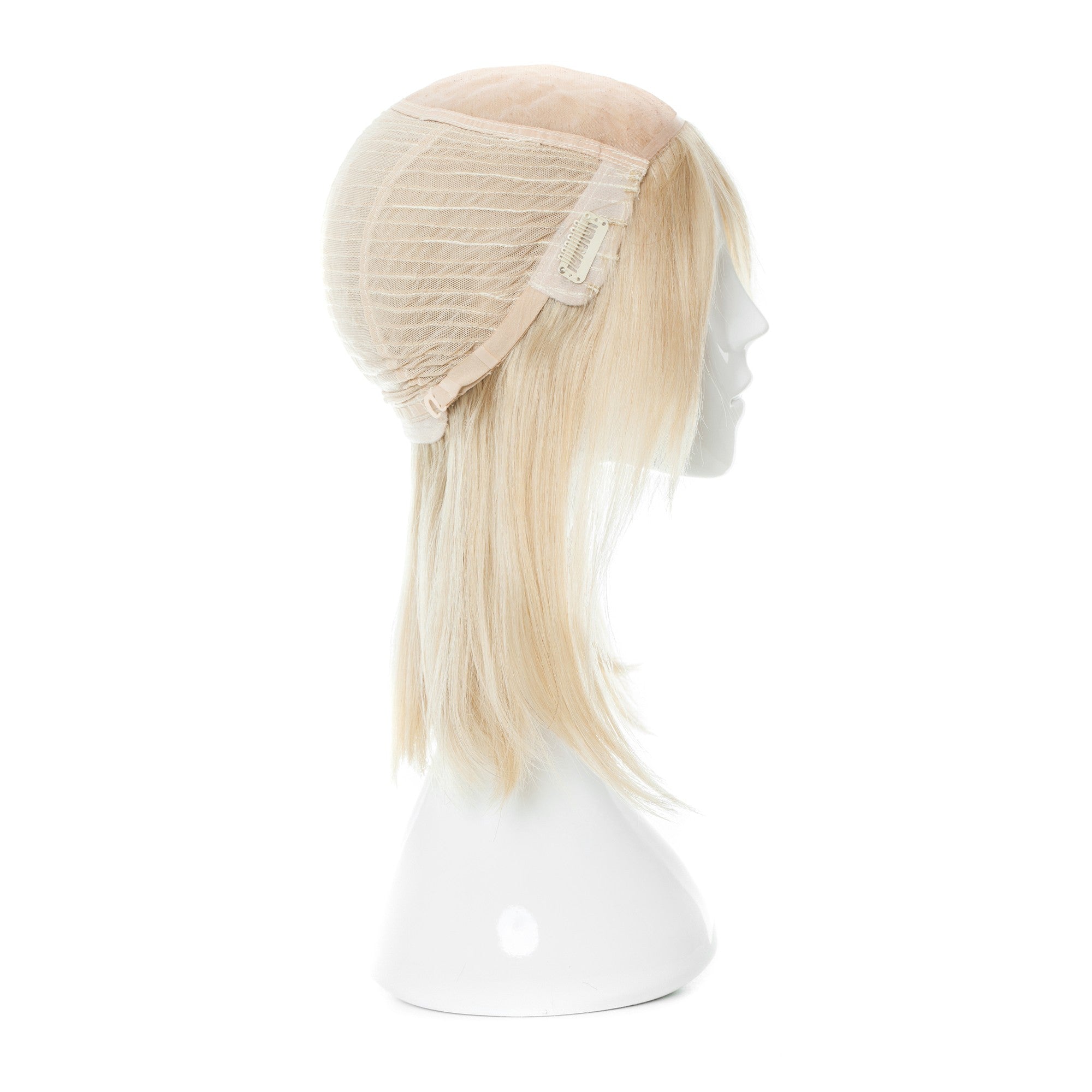 Peruca Naturala ISSA Blond Argintiu