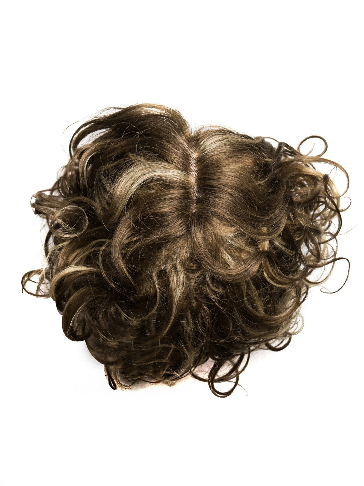 Peruca Naturala Barbara Saten Deschis Cu Suvite