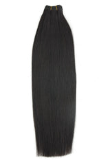 Negru Natural Extensii Cusute Premium