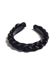 Negru Natural Coronita Impletita