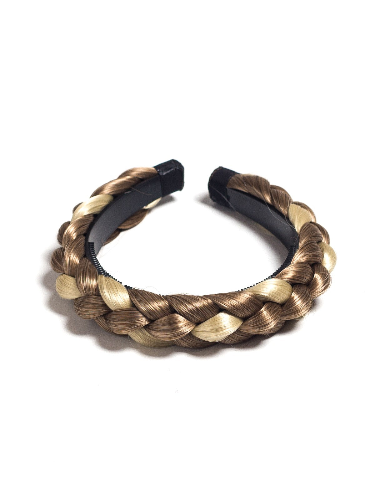 Mix Blond Cenusiu Coronita Impletita