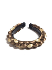 Mix Blond Cenusiu Coronita Impletita