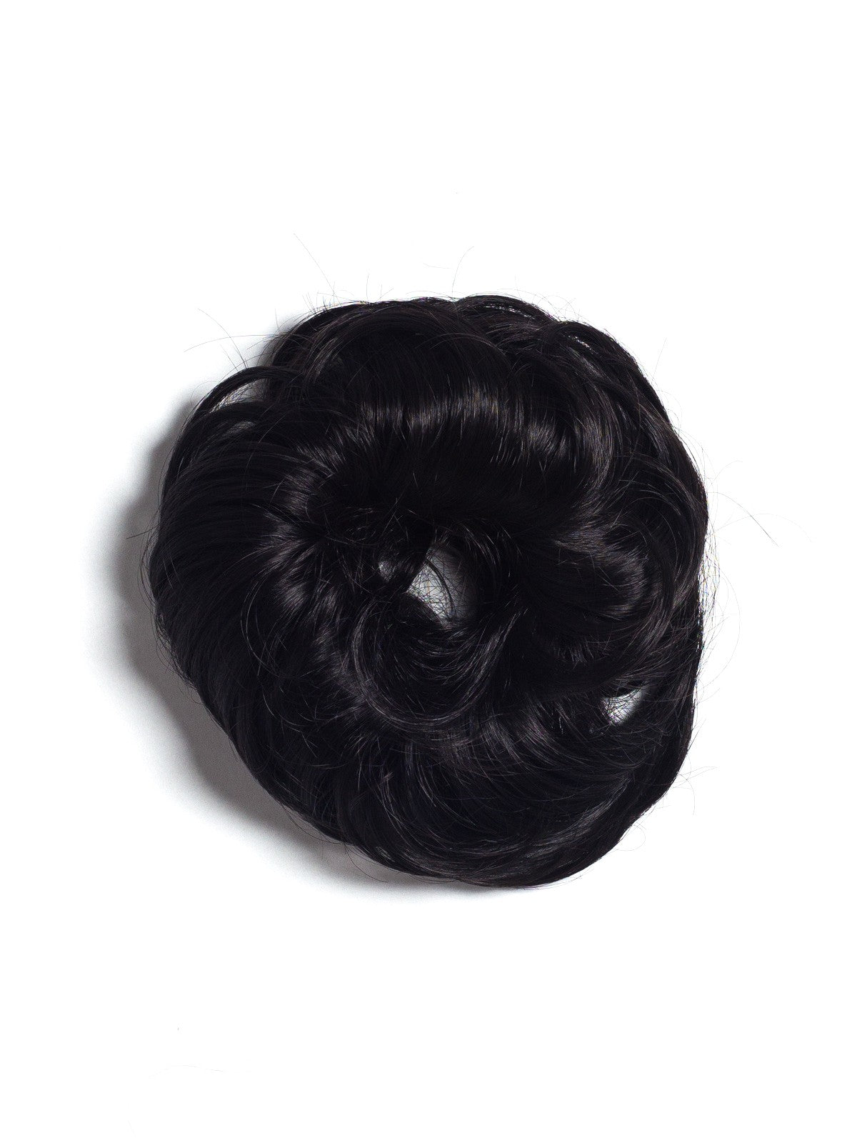 Negru Natural Elastic Din Par