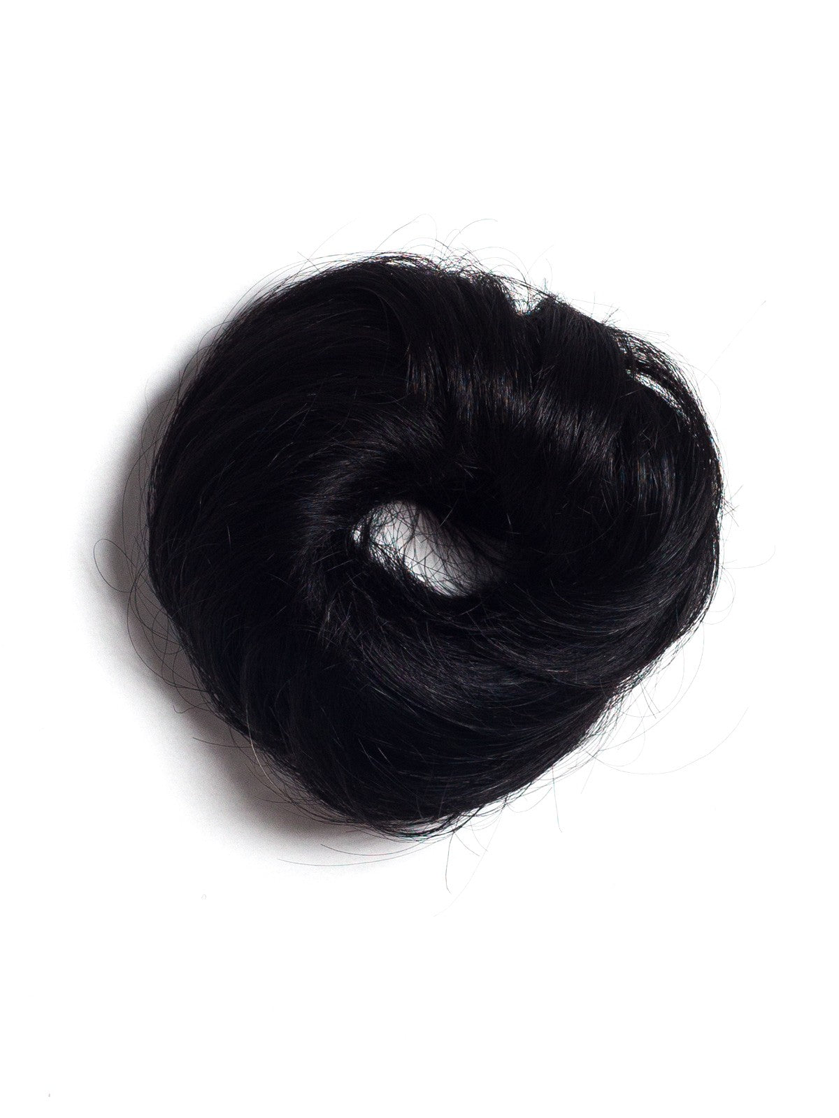 Negru Intens Elastic Din Par