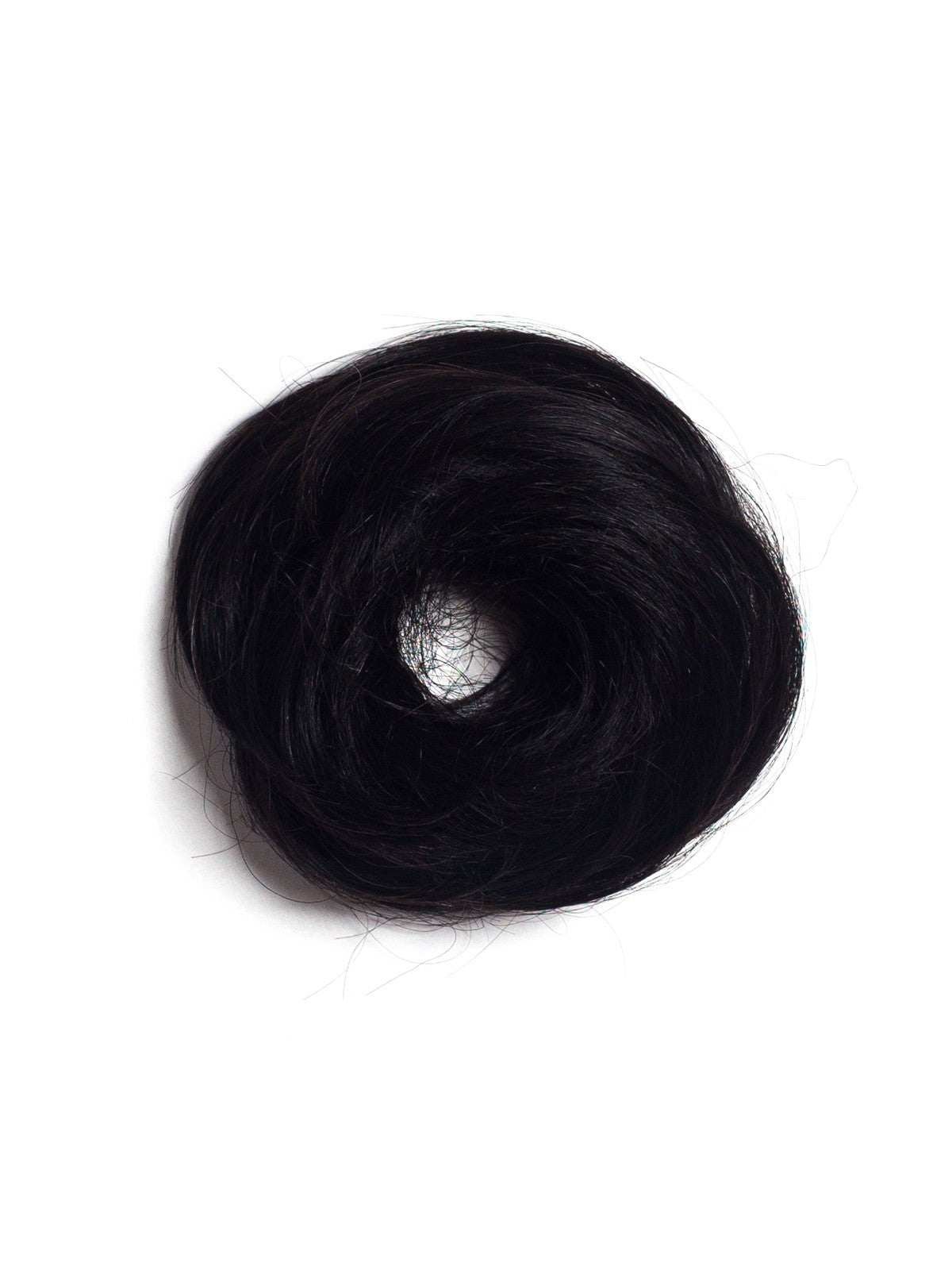 Negru Natural Elastic Din Par