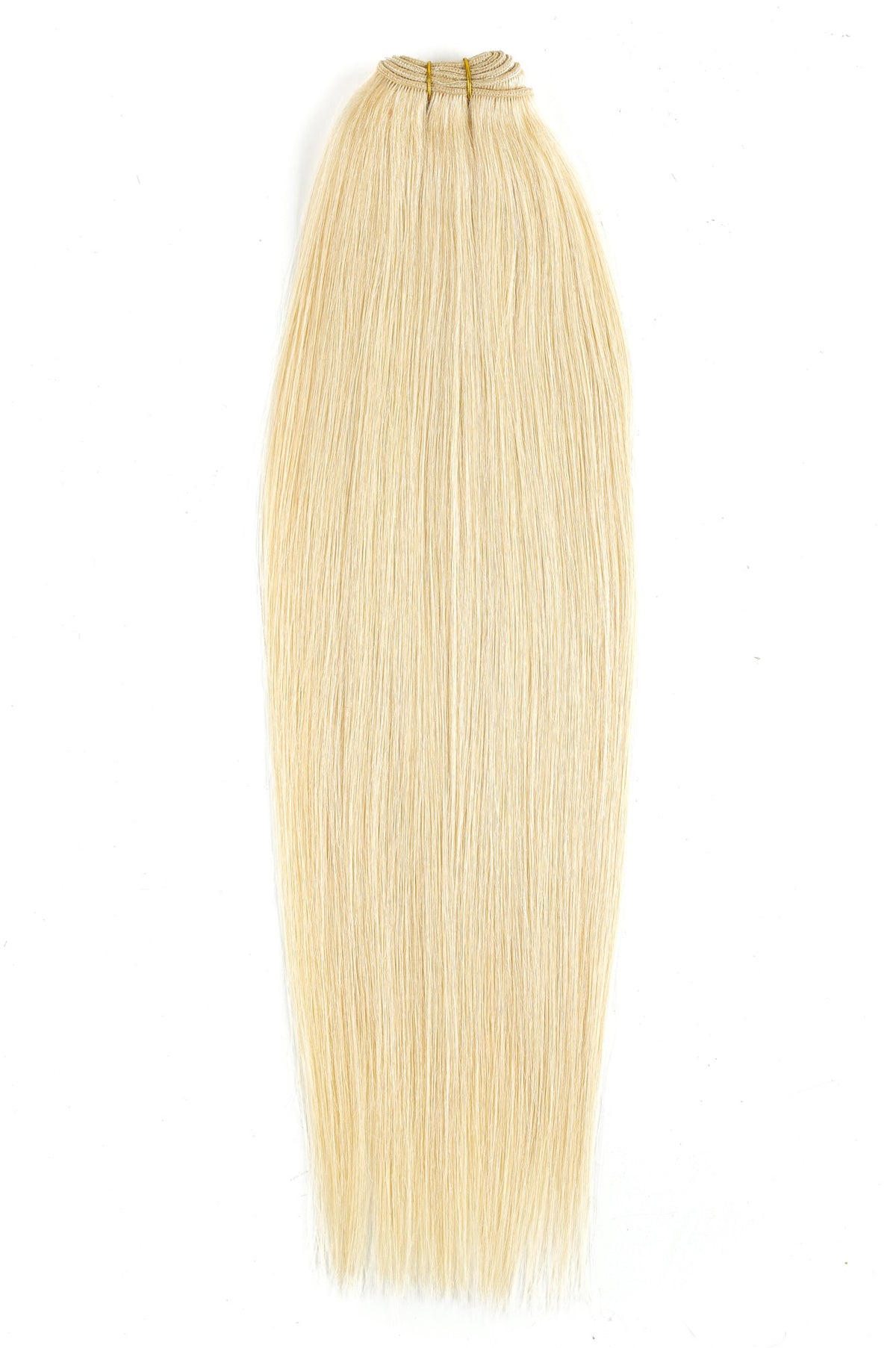 Blond Platinat Extensii Cusute Premium
