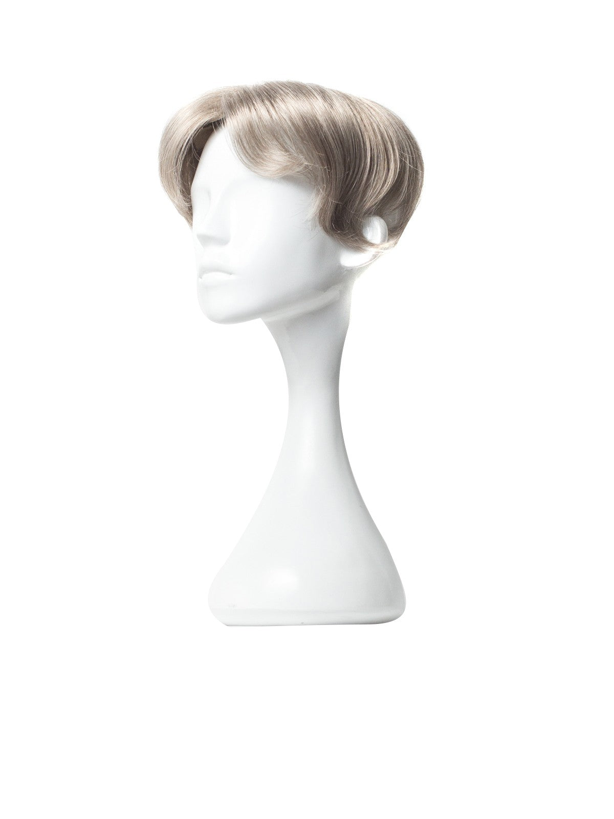 Grizonat Deschis Peruca Partiala Clip-On