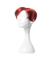 Rosu Aprins Peruca Partiala Clip-On