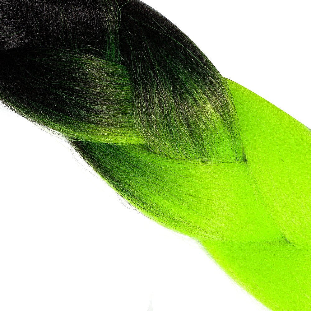 Par Jumbo Ombre Galben Neon