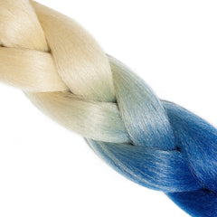 Par Bulk Ombre Blond/Albastru