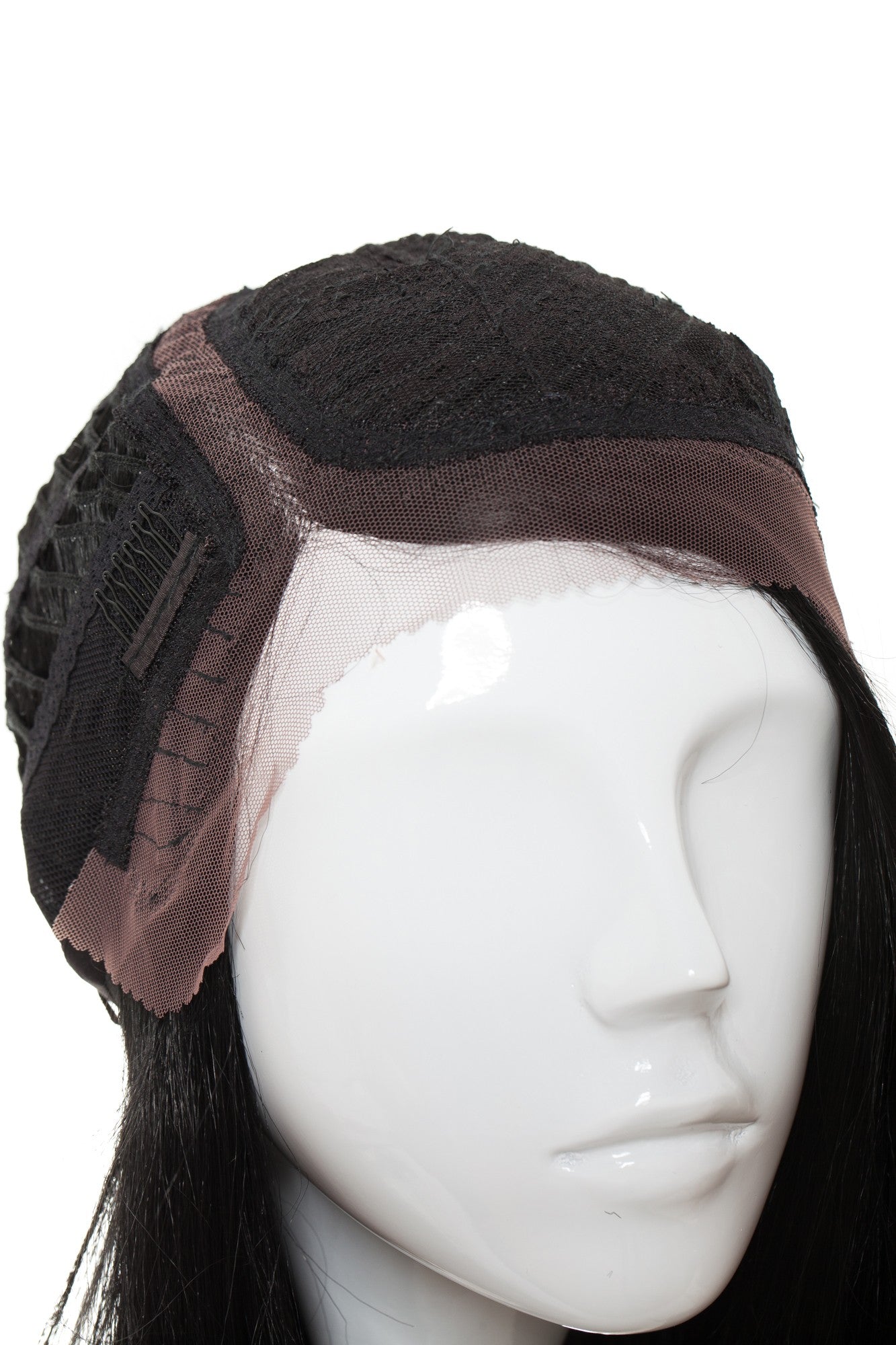 Peruca Graziella Negru Intens