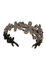 Bentita Ocazie 3 Flori Cristale Gri