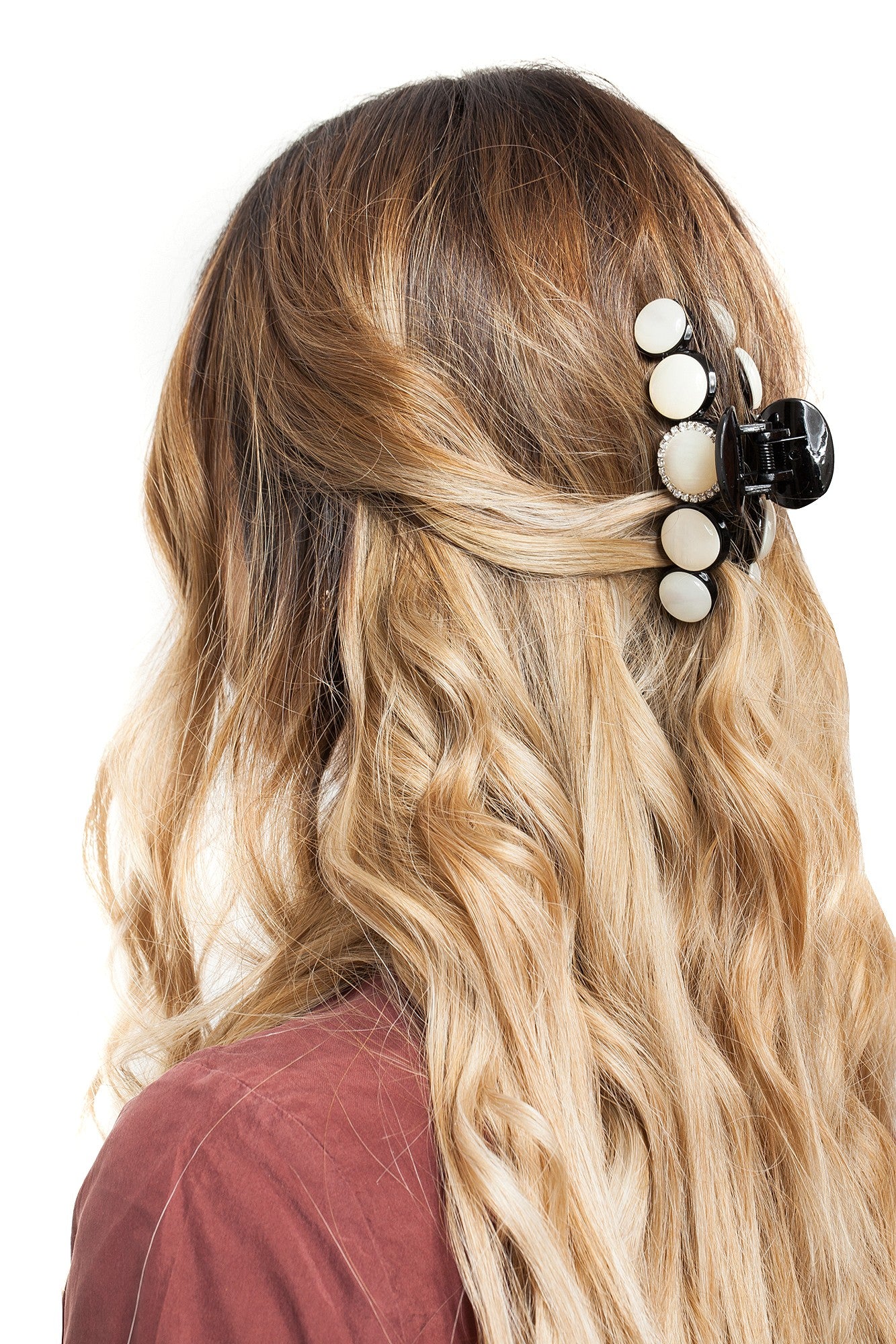 Cleste Detalii Sidef Alb