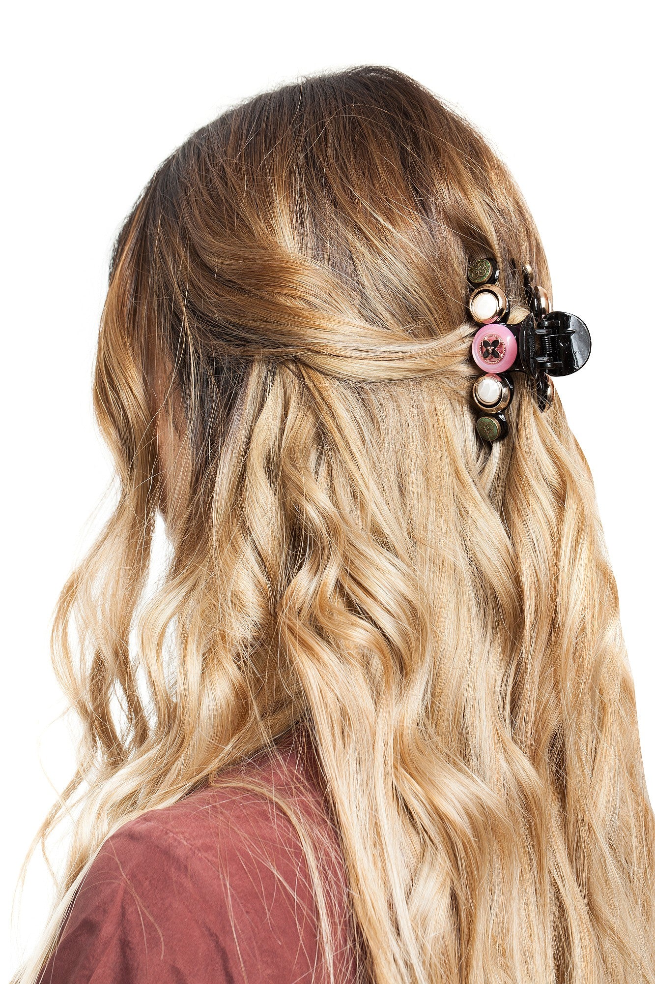 Cleste Nasturasi Roz Alb