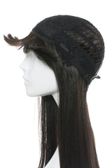 Peruca Sabrina Saten Inchis